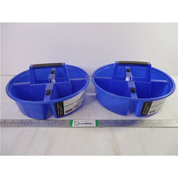 (2) Utility Storage Trays-unused