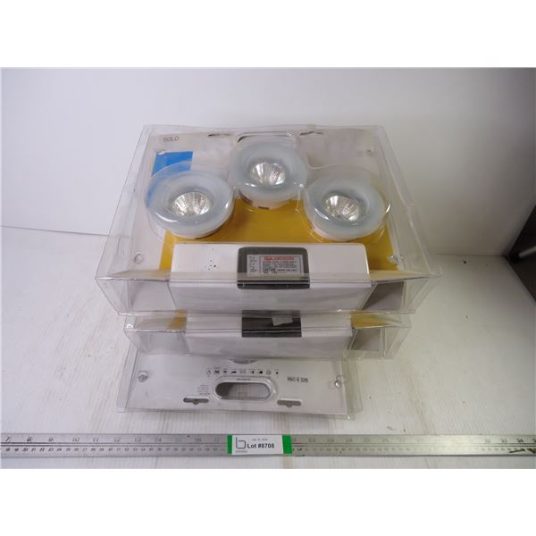 (4) Pkgs. of Recessed Lighting (new but pkgs. have come undone)