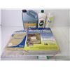 Image 1 : Grout Sealer, Weather Mate Protector, (sealed)Vim, Bio Flex Liquid and Chamois (partial contents, ca
