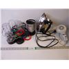 Image 1 : Magic Bullet (complete, untested),Iron(working) and Hair Dryer (working)