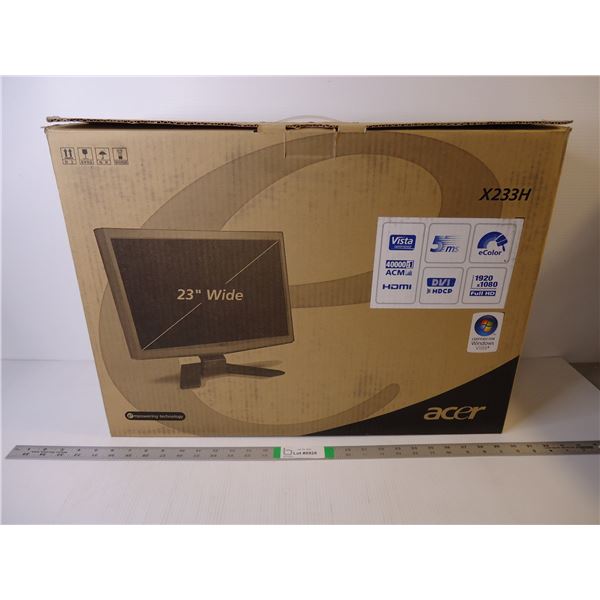 *23" Acer Computer Monitor (untested)