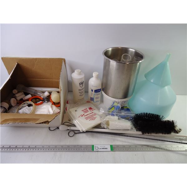 Large Lot of Assorted Wine Making Supplies