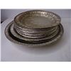Image 4 : (6) Pie Plates,(4) Tin and (2) Glass and Several Tin Foil Pie Plates