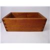 Image 3 : Wooden Container, Dishware,(2) Metal Bowls and Mortar and Pestle