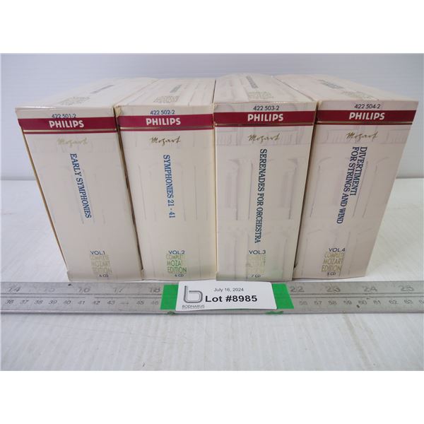 (4) Complete Mozart Collection- Vol. 1 to 4
