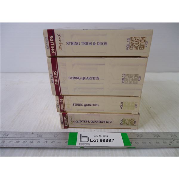 (4) Complete Mozart Collection-Vol.10 to 12