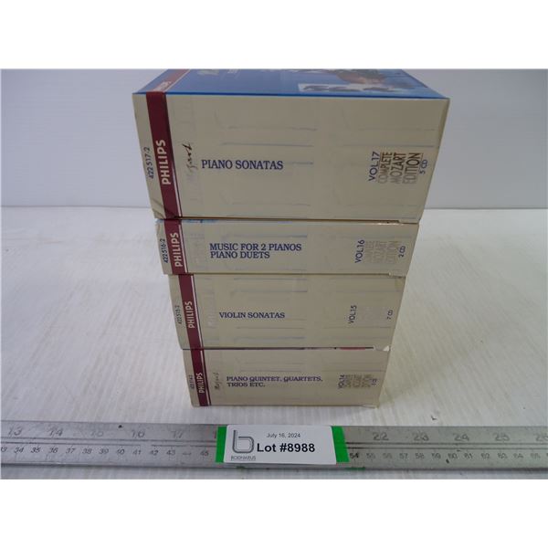 (4) Complete Mozart Collection-Vol.14 to 17