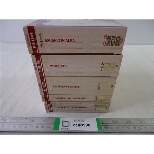 (5) Complete Mozart Collection-Vol.26 to 30