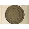 Image 1 : 1902 US SILVER BARBER HALF DOLLAR