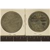 Image 2 : 2-1966 JAMAICA 5 SHILLINGS, ONE IS PROOF