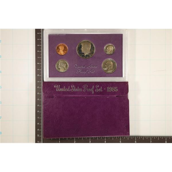 1985 US PROOF SET (WITH BOX)