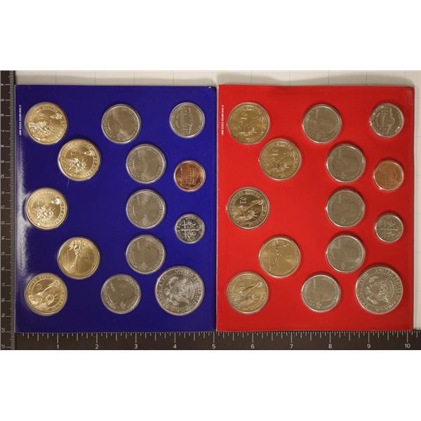 2011 US MINT SET (UNC) P/D ON CARDBOARD CARDS