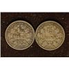 Image 1 : 1905-A & 1911-D GERMAN SILVER 1/2 MARKS .1604