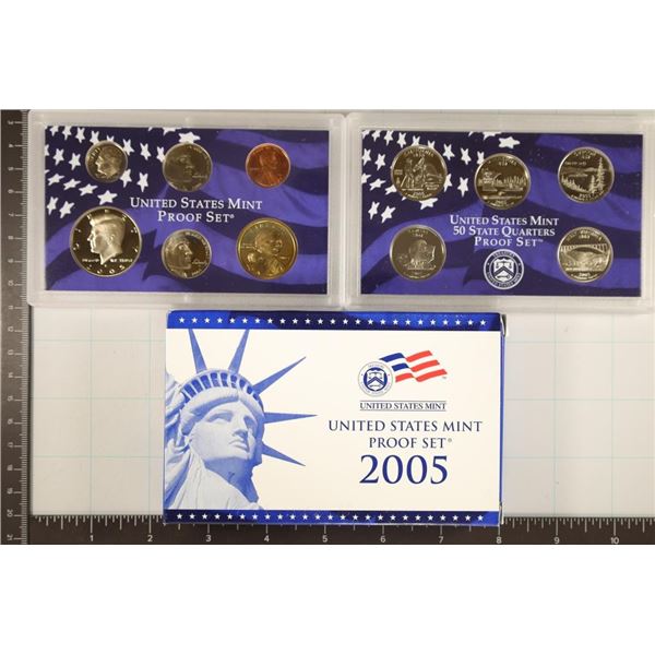 2005 US PROOF SET (WITH BOX)