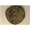Image 1 : SPANISH ANCIENT COIN WITH CASTLE AND LION