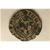 Image 2 : SPANISH ANCIENT COIN WITH CASTLE AND LION