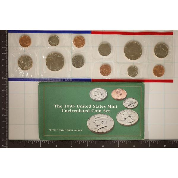 1993 US MINT SET (UNC) P/D (WITH ENVELOPE)