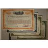Image 1 : 4 VINTAGE STOCK CERTIFICATES BALTIMORE AND OHIO
