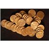 Image 1 : 35 BRILLIANT UNC LINCOLN WHEAT CENTS: 11-1956-D,
