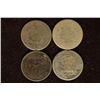 Image 2 : 1841,1874,75 & 1876 SILVER SEATED LIBERTY DIMES