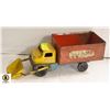 Image 1 : ANTIQUE PRESSED STEEL DUMP TRUCK
