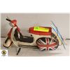 Image 1 : METAL LAMBRETTA SCOOTER DECOR