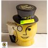 Image 1 : CERAMIC MR PEANUT COOKIE JAR