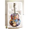 Image 1 : ELVIS PRESLEY BRADFORD EXCHANGE GUITAR W COA