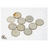 Image 1 : LOT 10 SILVER CANADIAN DIMES
