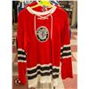 Image 1 : 1960S CHILDS BLACK HAWKS HOCKEY SWEATER