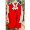 Image 1 : 1960S RED WHITE BLUE DRESS SZ SMALL