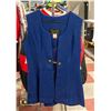 Image 1 : 1970S BLUE VEST DRESS SIZE S/M