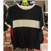 Image 1 : 1980S BLACK & WHITE MENS T SHIRT LARGE