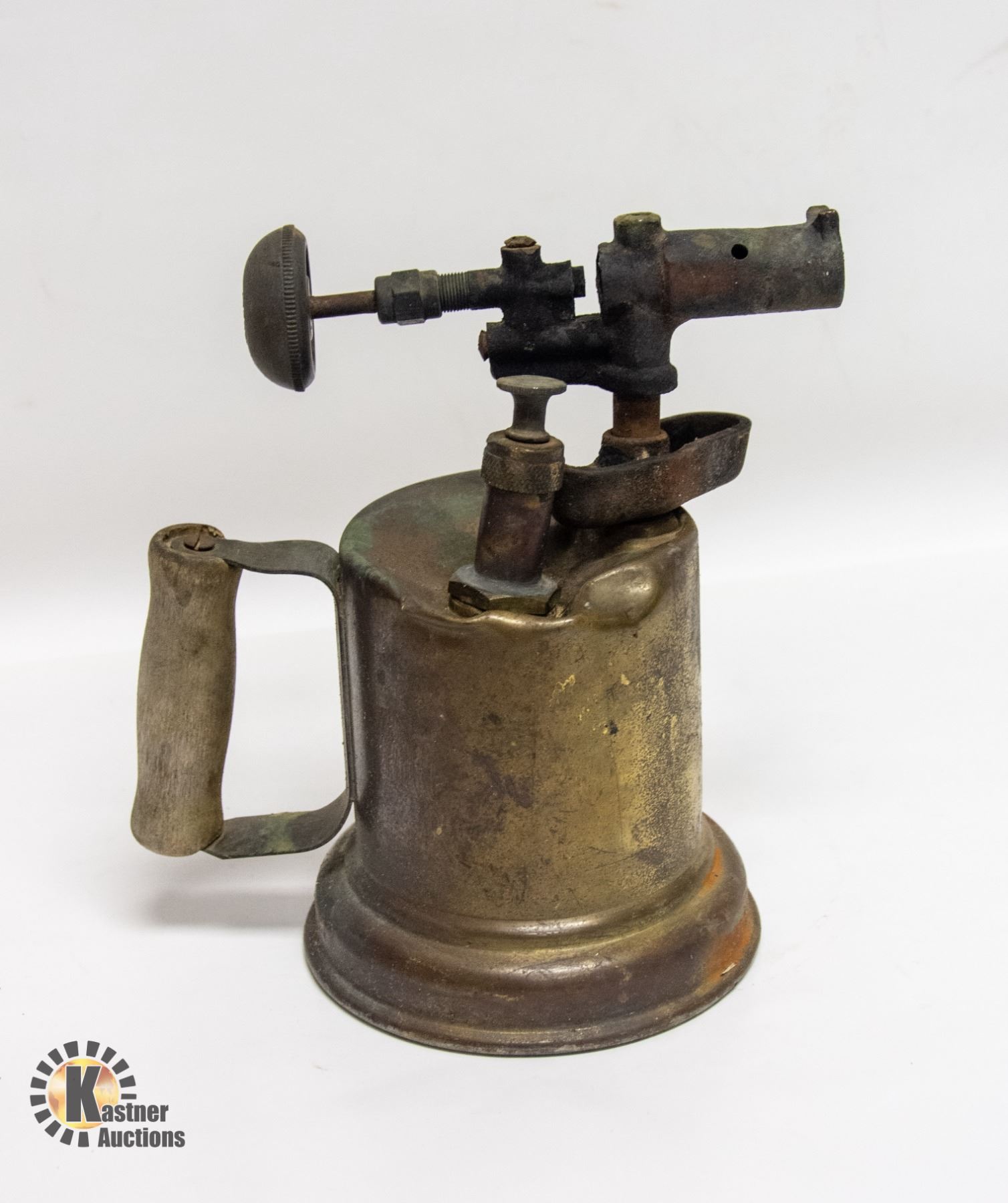 ANTIQUE BRASS SOLDERING TORCH