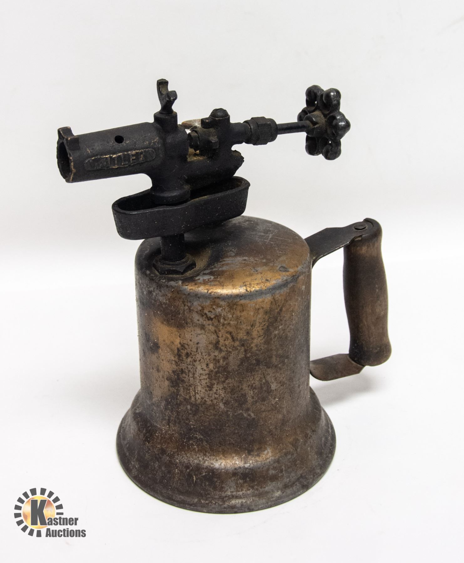 ANTIQUE BRASS SOLDERING TORCH