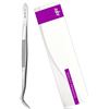 Image 1 : NEW FLAT OF MJW DENTAL CURVED TWEEZERS 6.5" LONG