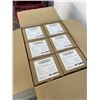 Image 2 : NEW CASE OF 6 LED SQUARE SLIM PANEL LIGHT, 4", 11W, 3000K, 750L