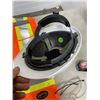 Image 8 : BAUER HOCKET HELMET AND HARD HAT W/ SAFETY GLASSES