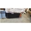 Image 2 : BLACK 5 TIER PLASTIC STORAGE SHELF, 36 INCH X 18 INCH