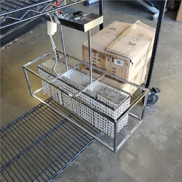 3 DESIGNER LIGHT FIXTURES 2 IN BOX