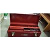 Image 2 : RED METAL TOOL BOX W/ CONTENTS AND FOOT METER