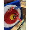 Image 2 : AXE THROWING TAGET WITH AXES AND THROWING STARS WITH BADMINTON SET