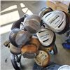 Image 3 : ASSORTED GOLF CLUBS IN BAG AND FOLDING GOLF CART