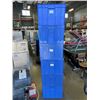 Image 2 : SIX LARGE BLUE STACKING BINS