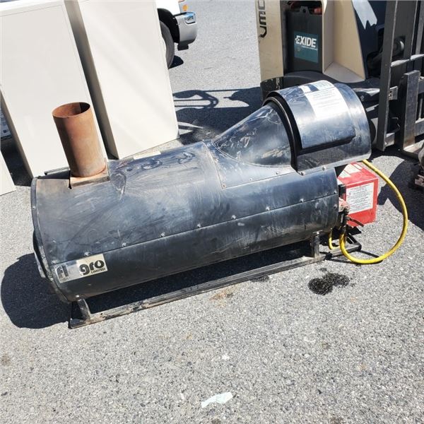FLAGRO FVO-400 INDIRECT FIRED COMMERCIAL HEATER