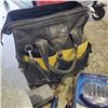 Image 8 : DEWALT TOOL BAG WITH CONTENTS INCLUDING TITAN SECURITY BIT SET AND XM SIRIUS RADIO