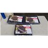 Image 1 : 3 NEW GRILLMAN BLACK BBQ COVERS