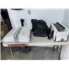 Image 1 : THREE PET CARRIERS AND BACKPACK