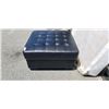 Image 2 : BLACK SQUARE OTTOMAN, 3FT X 3FT