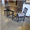 Image 1 : IKEA KITCHEN TABLE WITH TWO CHAIRS